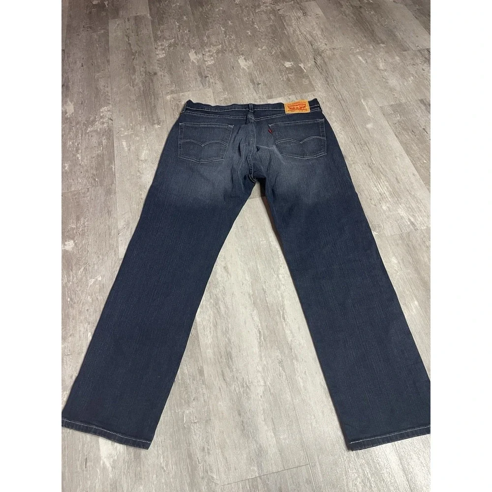 Levi's 505 Men's Denim Pants Mid Rise Regular FitStraight Blue Size 36 x 32 Bag6